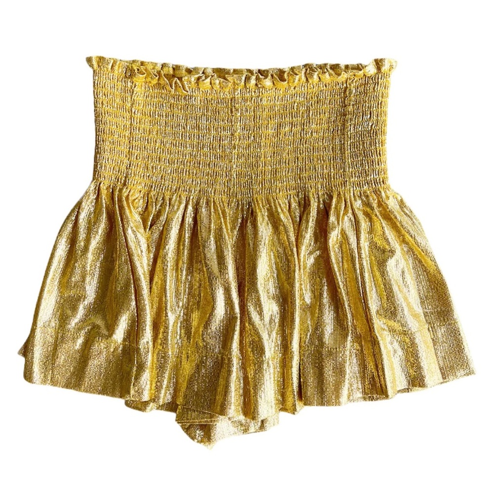 Queen of Sparkles NWT Size Medium Metallic Swifty Shorts.